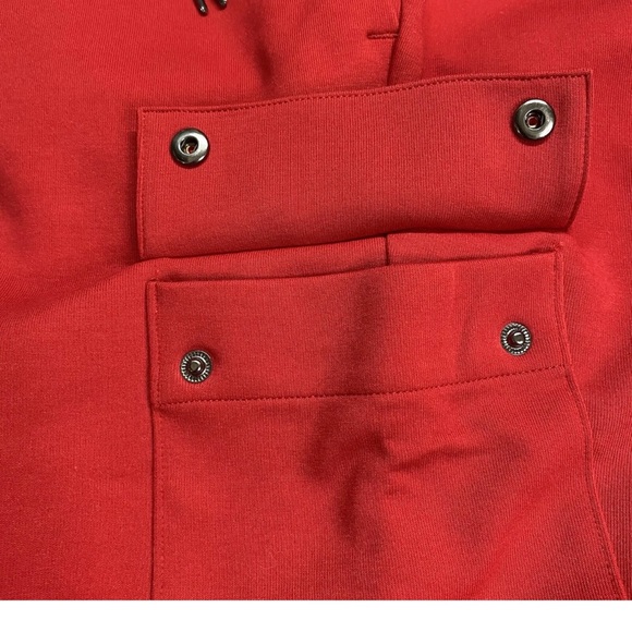 Polo Ralph Lauren Red Double Knit Jogger Cargo Pants Men’s. - Picture 5 of 16